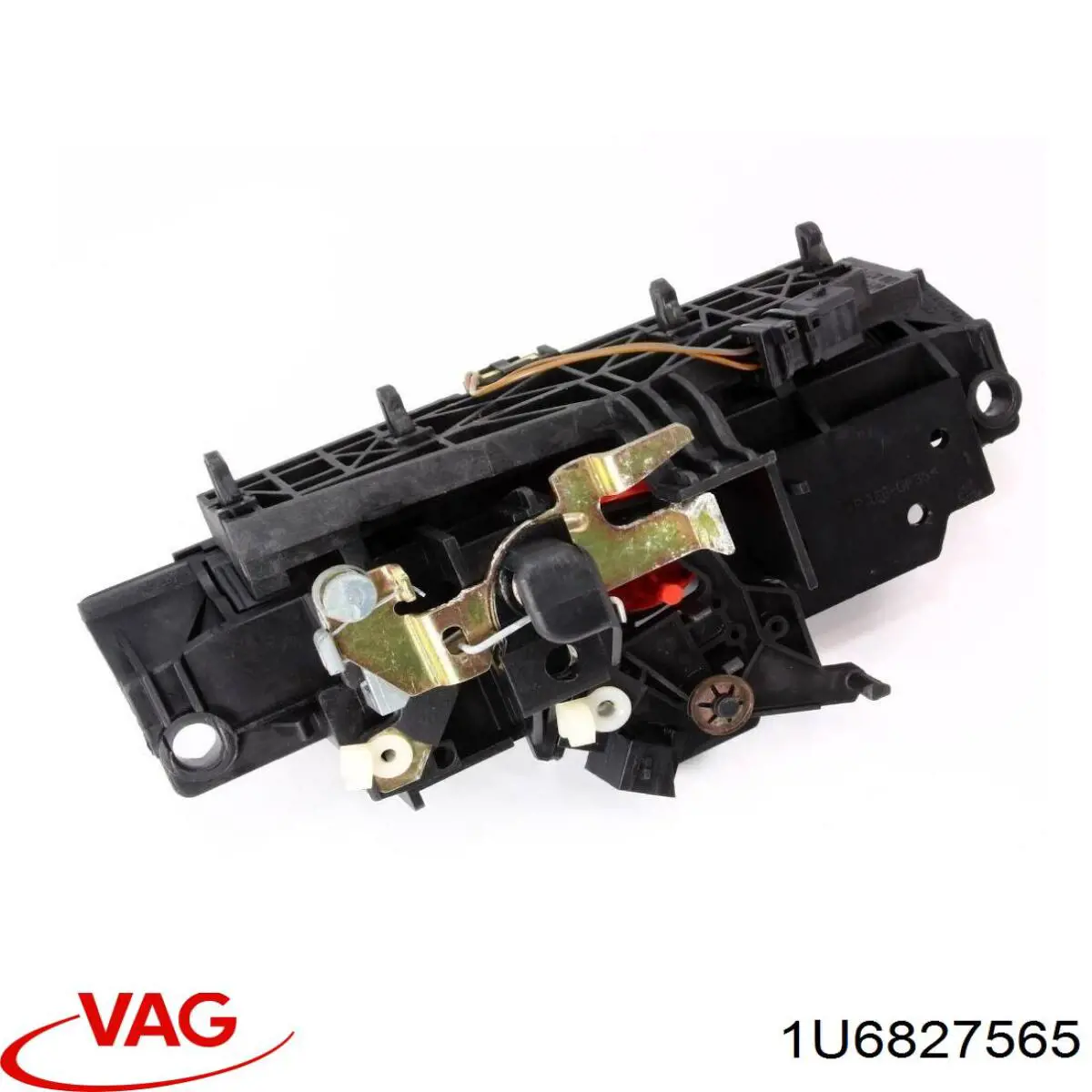 1U6827565 VAG Puxador externo de tampa de porta-malas (de 3ª/5ª porta traseira)