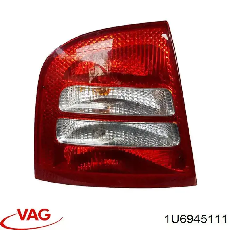 1U6945111 VAG Lanterna traseira esquerda