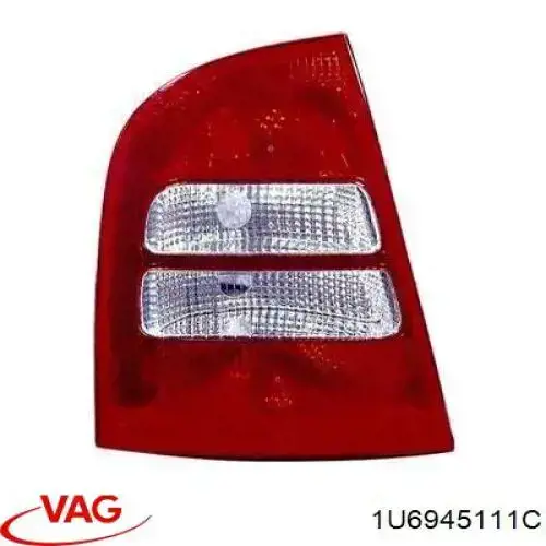 1U6945111C VAG Lanterna traseira esquerda