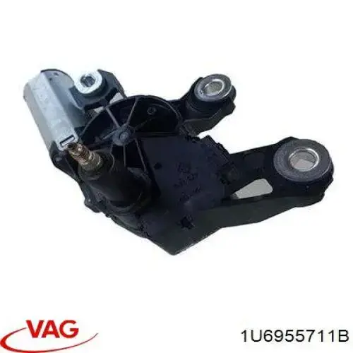 1U6955711B VAG Motor de limpador pára-brisas de vidro traseiro