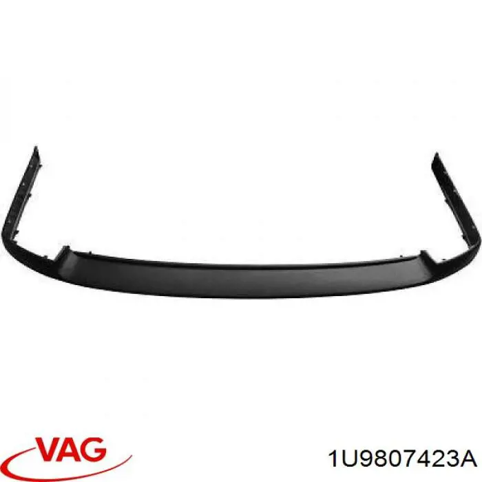 1U9807423A VAG Moldura do pára-choque traseiro