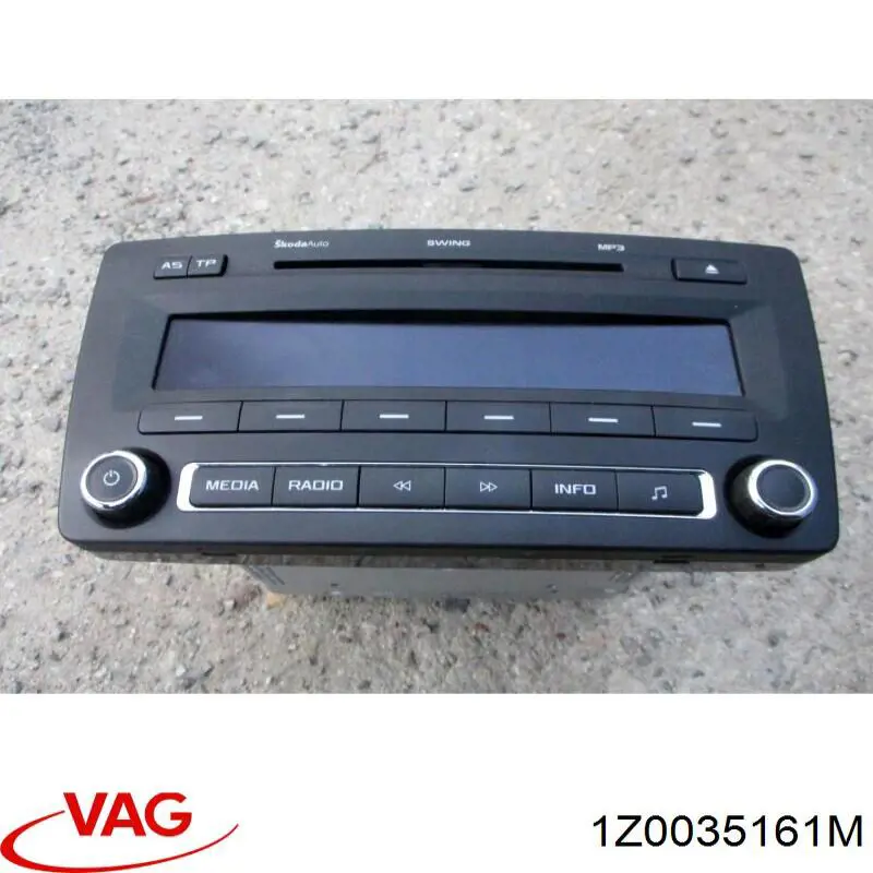 Aparelhagem de som (rádio AM/FM) VAG 1Z0035161G preço, a partir de 67,84 USD
