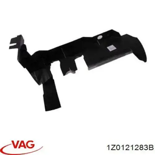 1Z0121283B VAG Conduto de ar (defletor) esquerdo do radiador