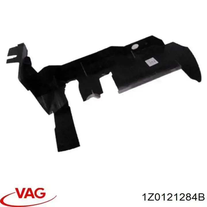 1Z0121284B VAG Conduto de ar (defletor) direito do radiador