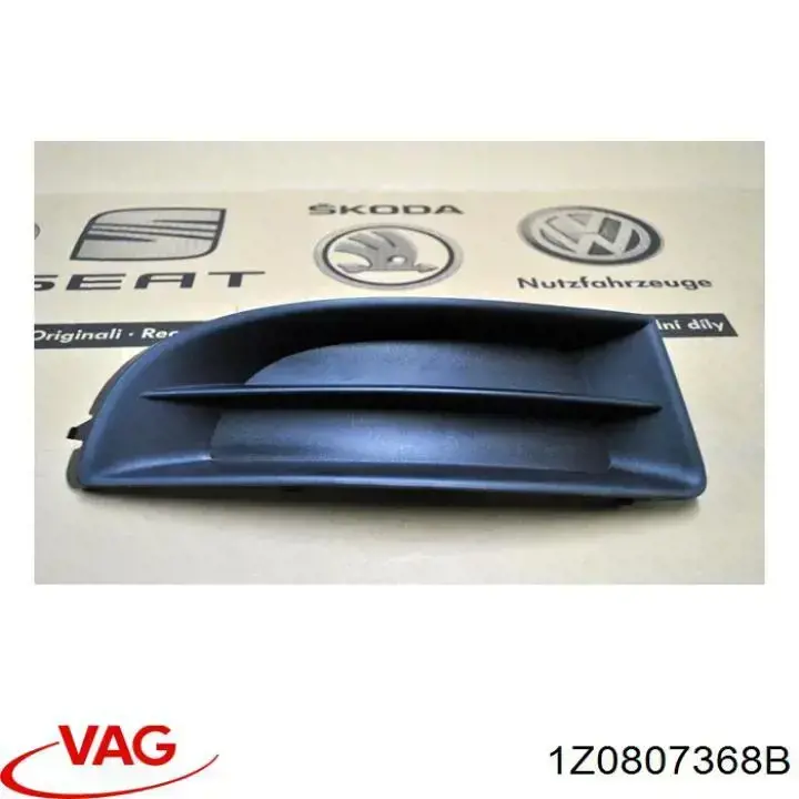 Grelha direita do pára-choque dianteiro VAG 1Z0807368B preço, a partir de 9,99 USD