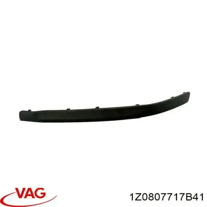 Compre 1Z0807717B41 VAG Moldura esquerda do pára-choque dianteiro