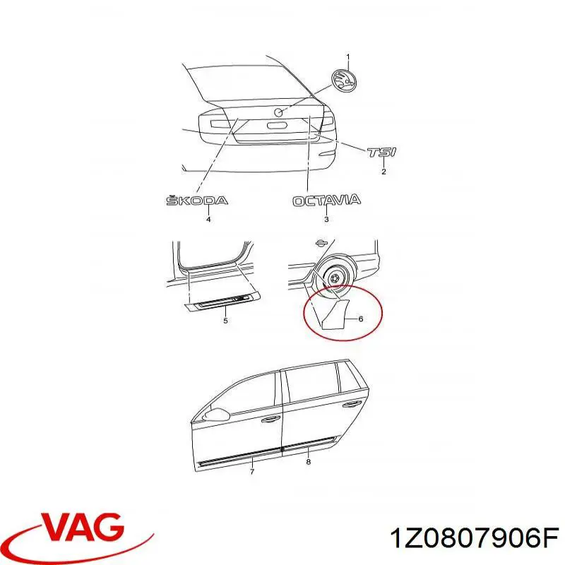 1Z0807906F VAG 