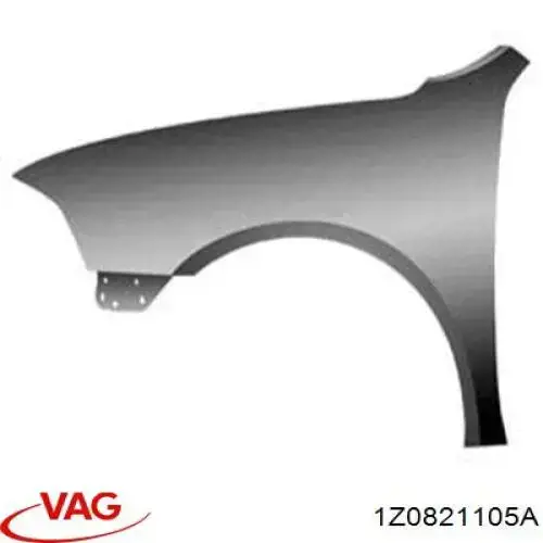 Pára-lama dianteiro esquerdo VAG 1Z0821105A preço, a partir de 105,43 USD