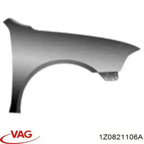1Z0821106A VAG Pára-lama dianteiro direito