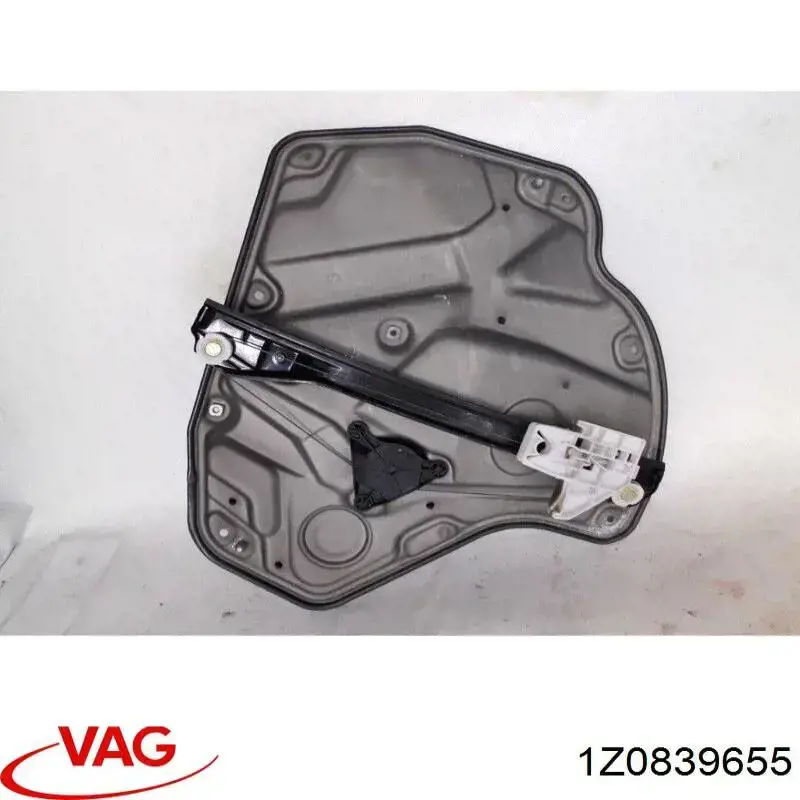 1Z0839655 VAG Mecanismo de acionamento de vidro da porta traseira esquerda