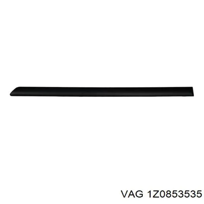 1Z0853535 VAG Moldura da porta traseira esquerda