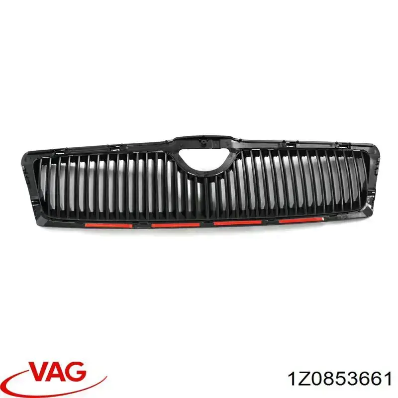 Placa sobreposta (carcaça) de grelha do radiador VAG 1Z0853661 preço, a partir de 51,77 USD