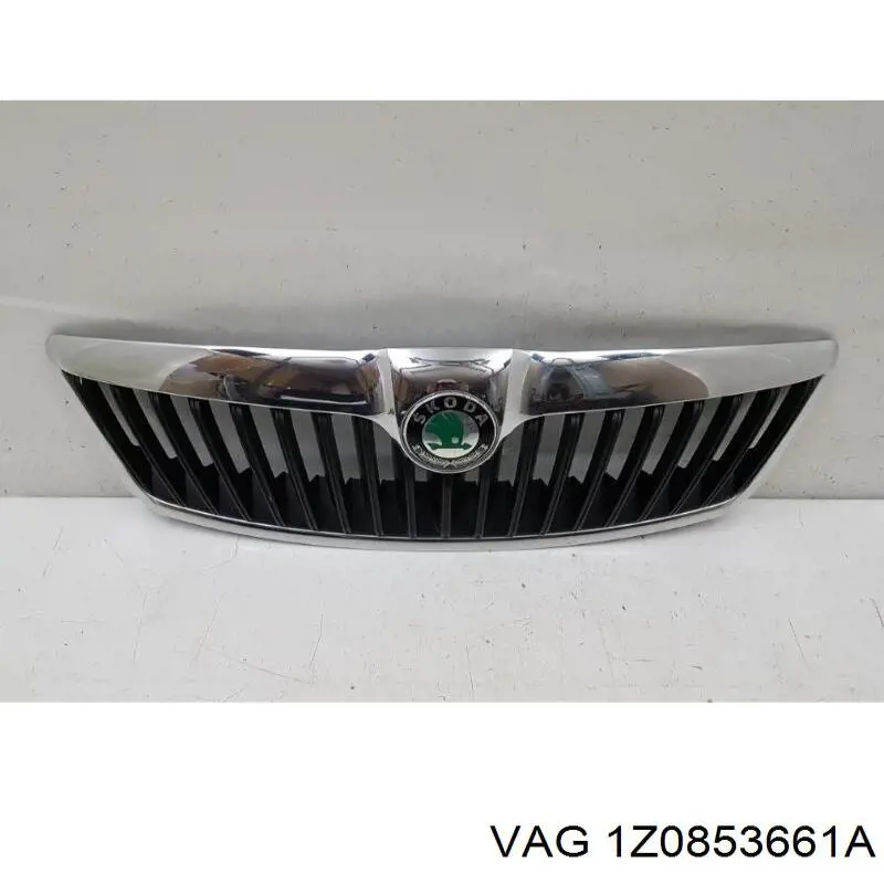 Placa sobreposta (carcaça) de grelha do radiador VAG 1Z0853661A preço, a partir de 70,57 USD