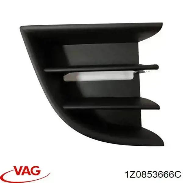 Grelha direita do pára-choque dianteiro VAG 1Z0853666C preço, a partir de 5,44 USD