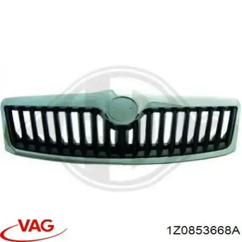Grelha do radiador VAG 1Z0853668A preço, a partir de 34,83 USD