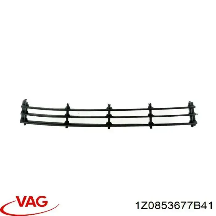 Grelha central do pára-choque dianteiro VAG 1Z0853677B41 preço, a partir de 13,60 USD
