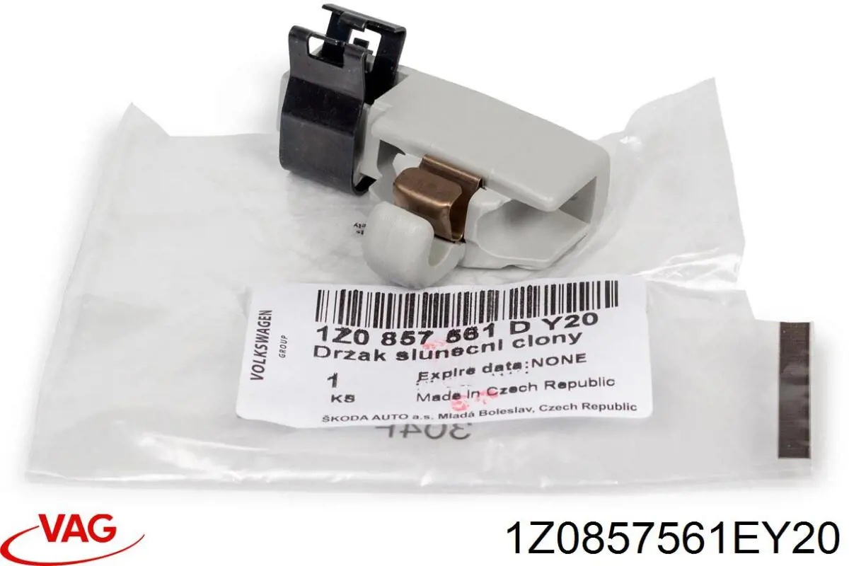 Compre 1Z0857561CY20 VAG Fixador de pala contra o sol
