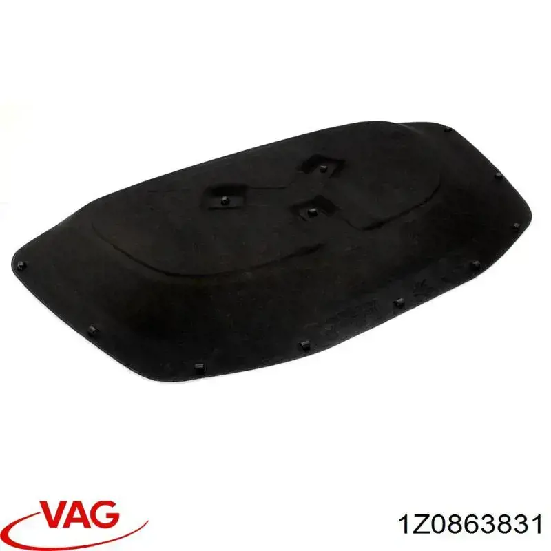 Compre 1Z0863831 VAG Isolamento de ruído da capota