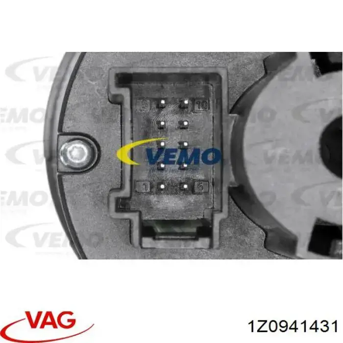 1Z0941431 VAG Comutador das luzes no "painel de instrumentos"