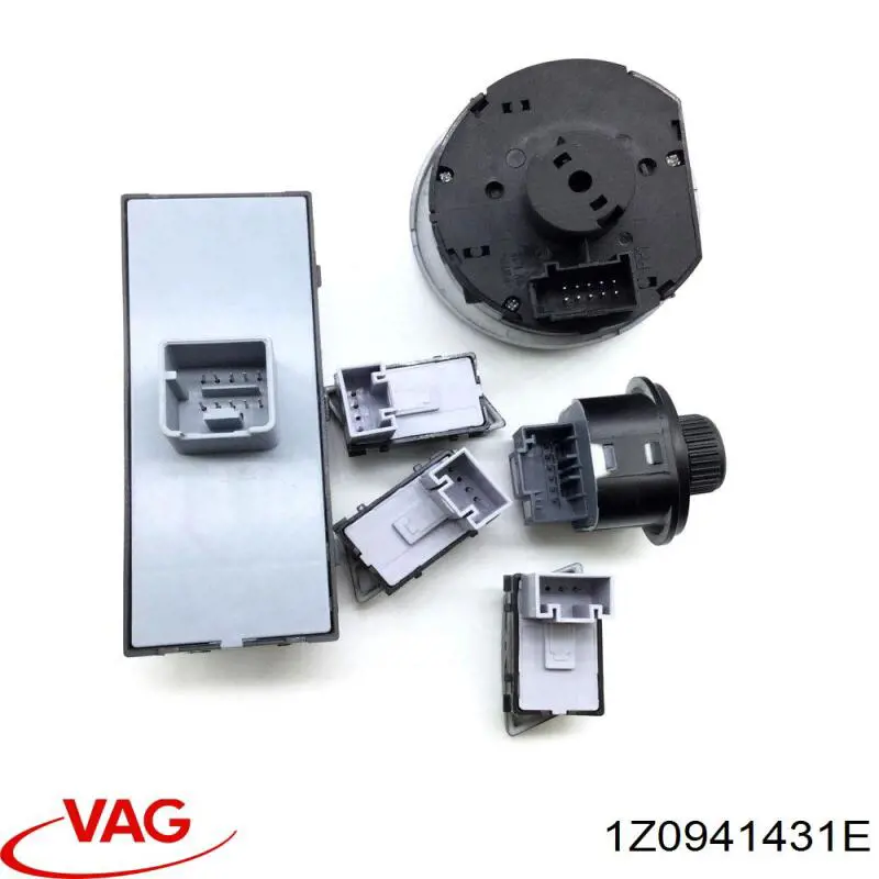 Comutador das luzes no "painel de instrumentos" VAG 1Z0941431E preço, a partir de 29,25 USD