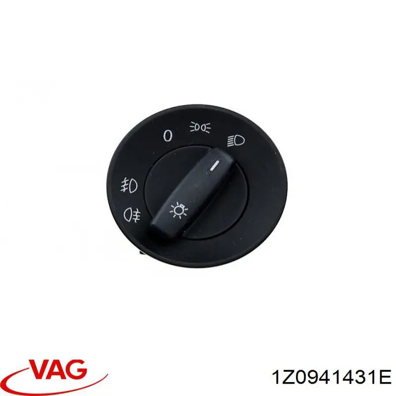 Compre 1Z0941431E VAG Comutador das luzes no "painel de instrumentos"