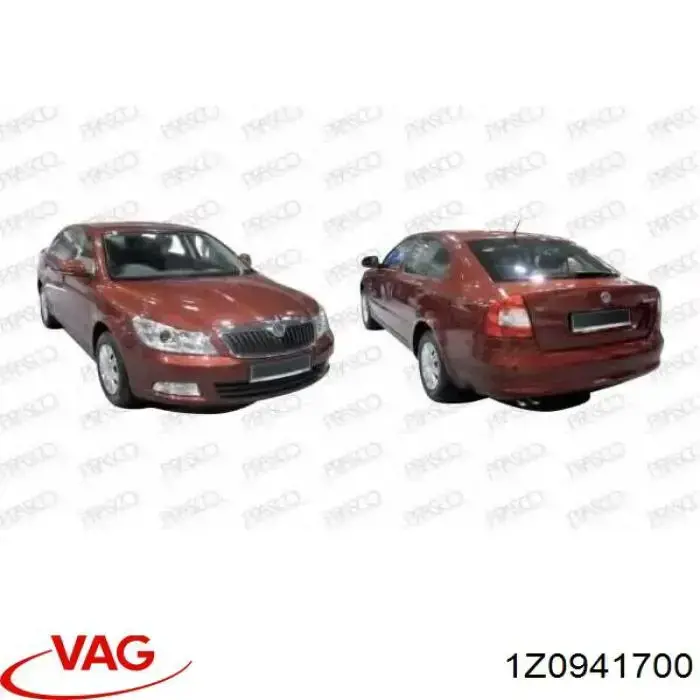 1Z0941700 VAG Luzes de nevoeiro direitas
