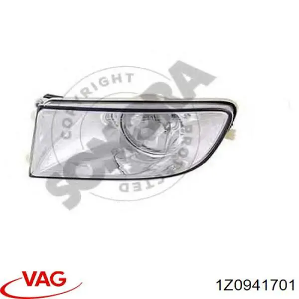Compre 1Z0941701 VAG Luzes de nevoeiro esquerdas