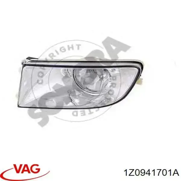 Compre 1Z0941701A VAG Luzes de nevoeiro esquerdas