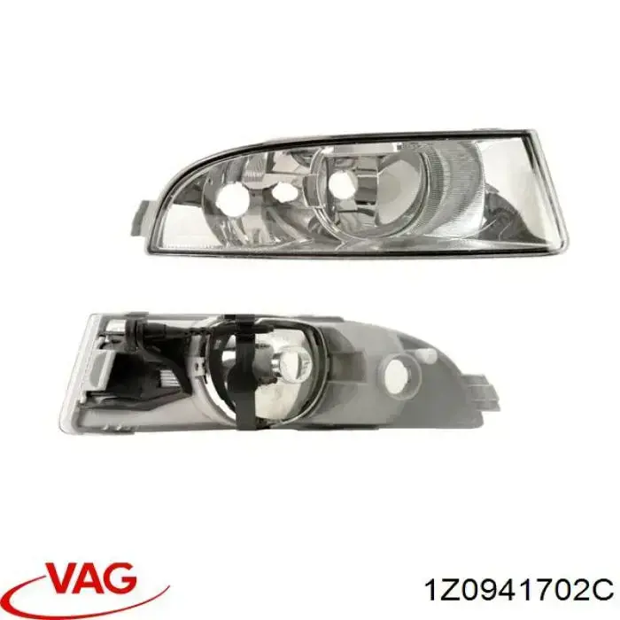 Luzes de nevoeiro direitas VAG 1Z0941702C preço, a partir de 56,18 USD