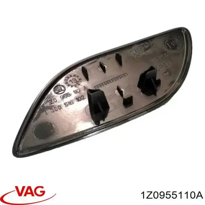 1Z0955110A VAG Placa sobreposta do injetor de fluido para lavador da luz dianteira
