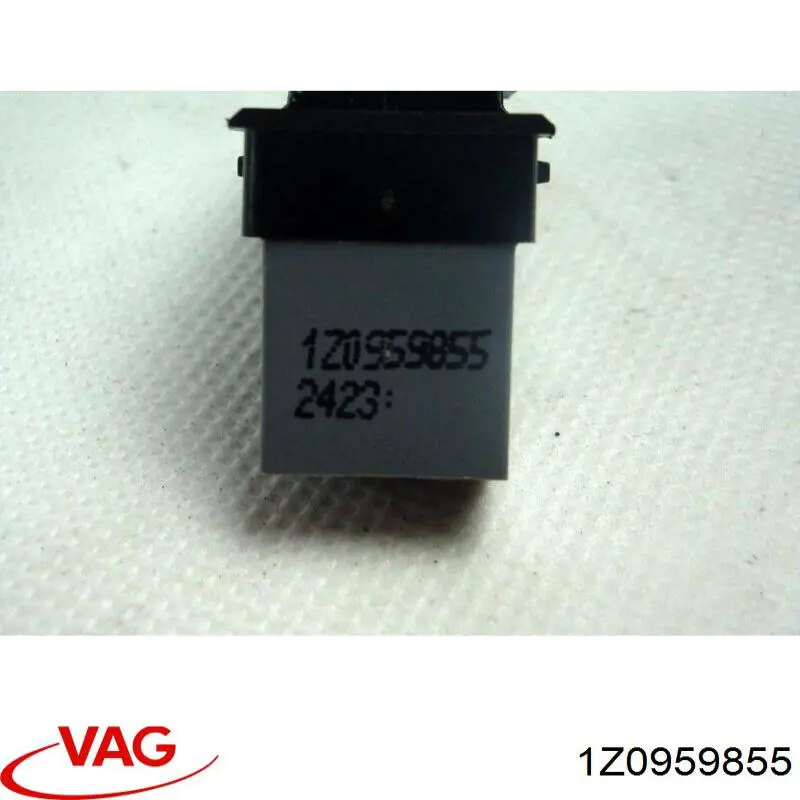 1Z0959855 VAG Botão traseiro esquerdo de ativação de motor de acionamento de vidro