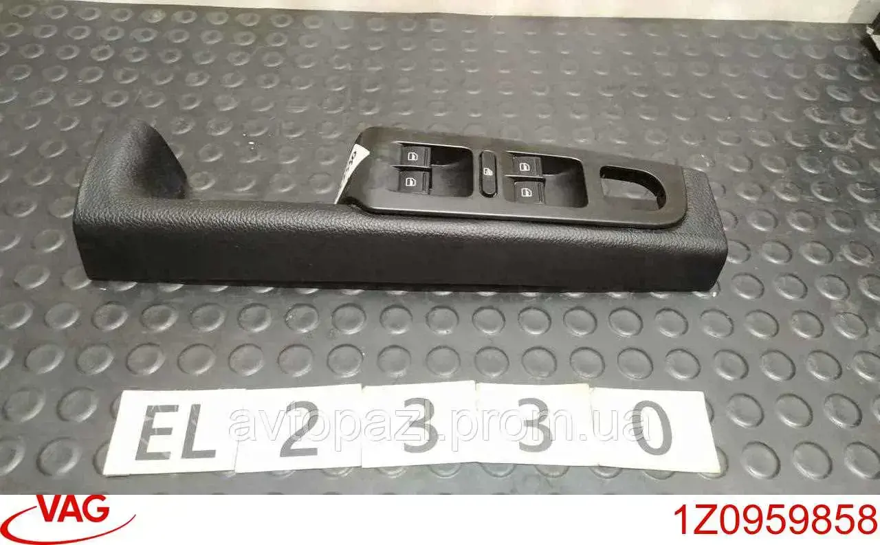 Unidade de botões dianteira esquerda de controlo de elevador de vidro VAG 1Z0959858 preço, a partir de 18,42 USD