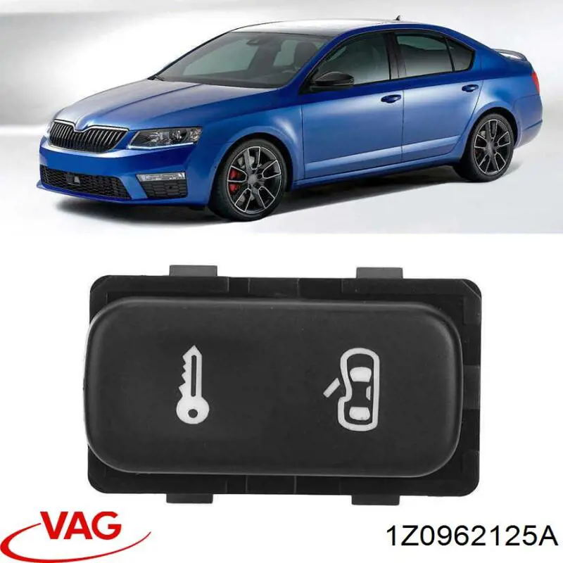 Interruptor do fecho central VAG 1Z0962125A preço, a partir de 13,60 USD