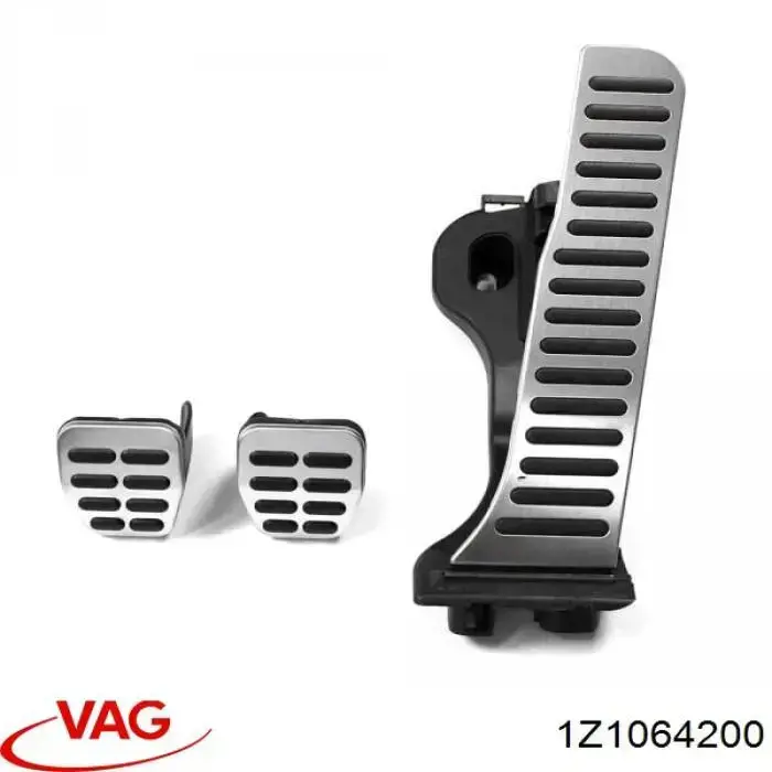 1Z1064200 VAG Placas sobrepostas dos pedais, kit