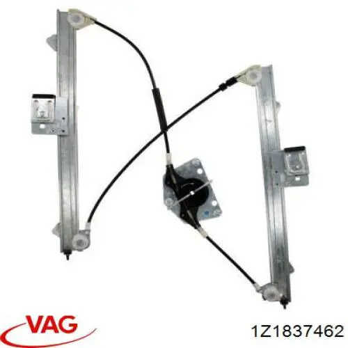 Compre 1Z1837462 VAG Mecanismo de acionamento de vidro da porta dianteira direita