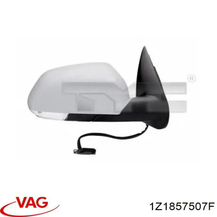 Espelho de retrovisão esquerdo VAG 1Z1857507F preço, a partir de 83,43 USD