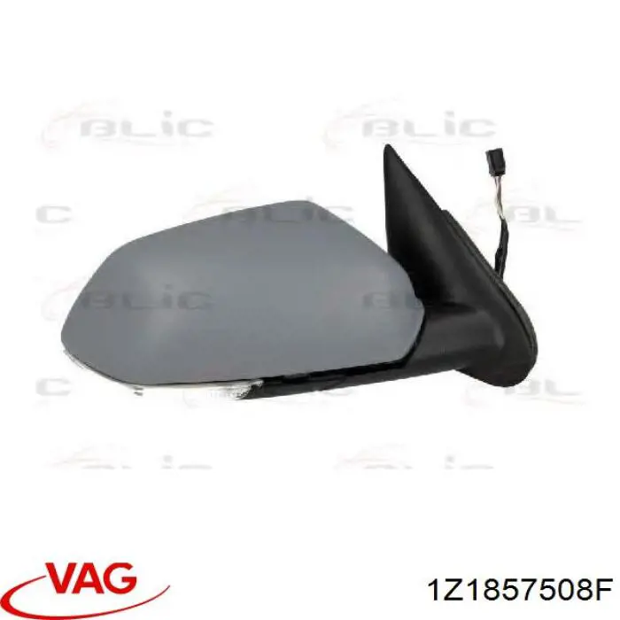 Espelho de retrovisão direito VAG 1Z1857508F preço, a partir de 103,86 USD