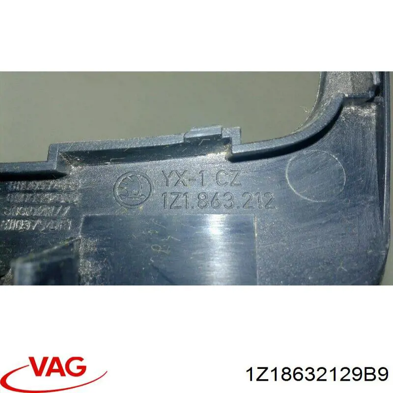 Cinzeiro de consola central VAG 1Z18632129B9 preço, a partir de 19,39 USD