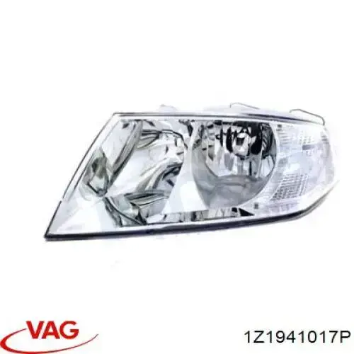 Luz esquerda VAG 1Z1941017P preço, a partir de 165,42 USD