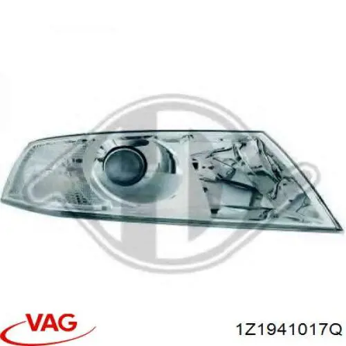Luz esquerda VAG 1Z1941017Q preço, a partir de 180,78 USD