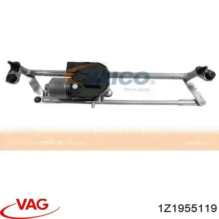 Motor de limpador pára-brisas do pára-brisas VAG 1Z1955119 preço, a partir de 66,40 USD