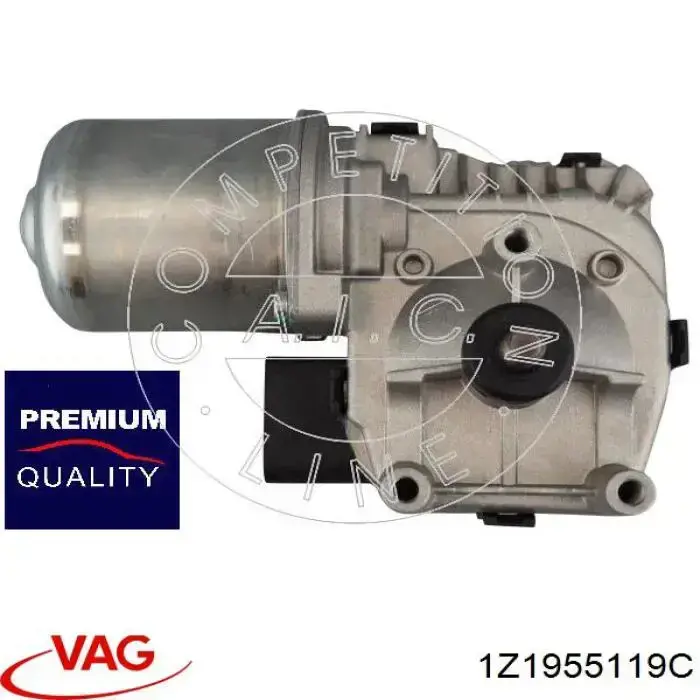 Compre 1Z1955119C VAG Motor de limpador pára-brisas do pára-brisas