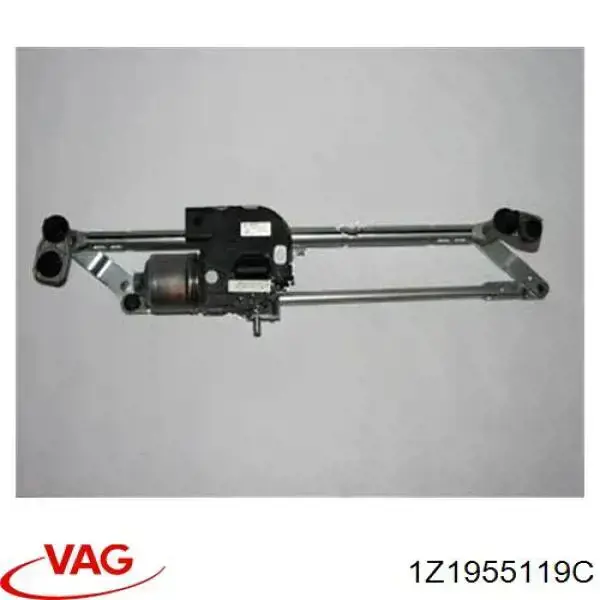 1Z1955119C VAG Motor de limpador pára-brisas do pára-brisas