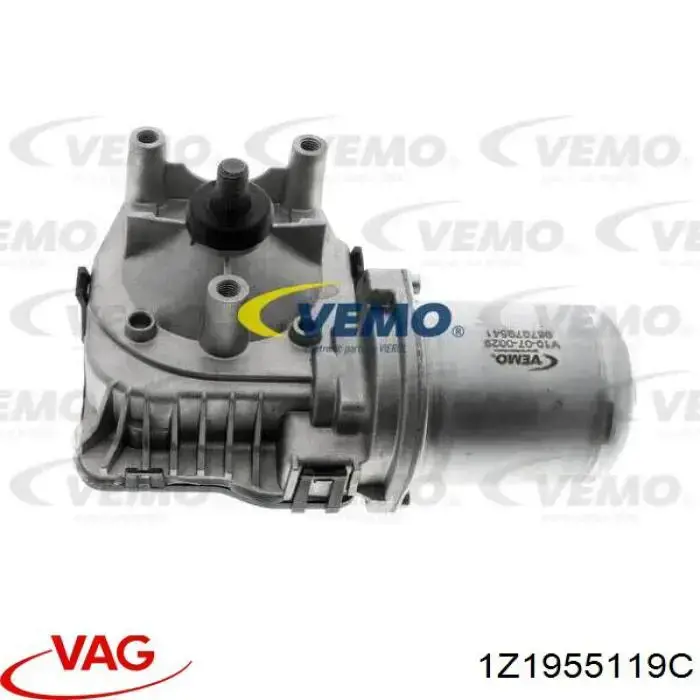 Motor de limpador pára-brisas do pára-brisas VAG 1Z1955119C preço, a partir de 83,43 USD