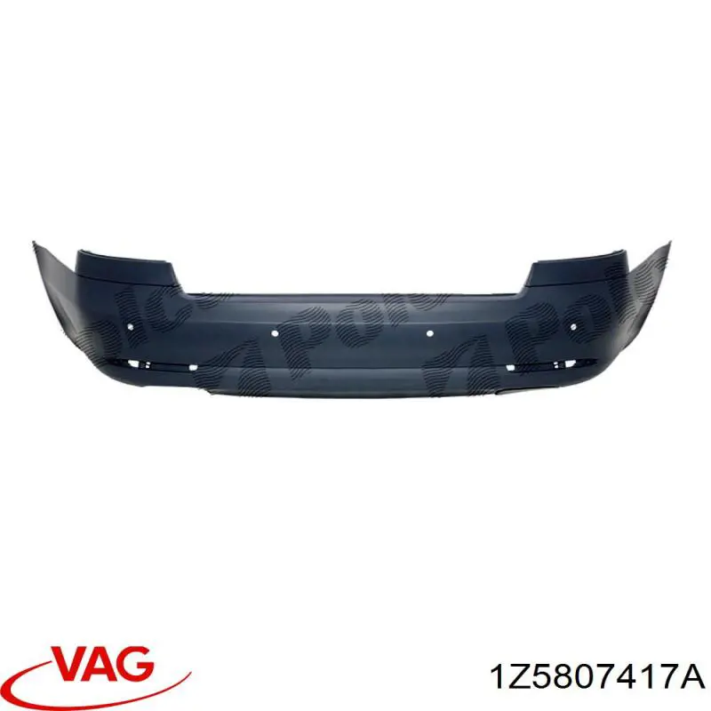 1Z5807417A VAG Pára-choque traseiro
