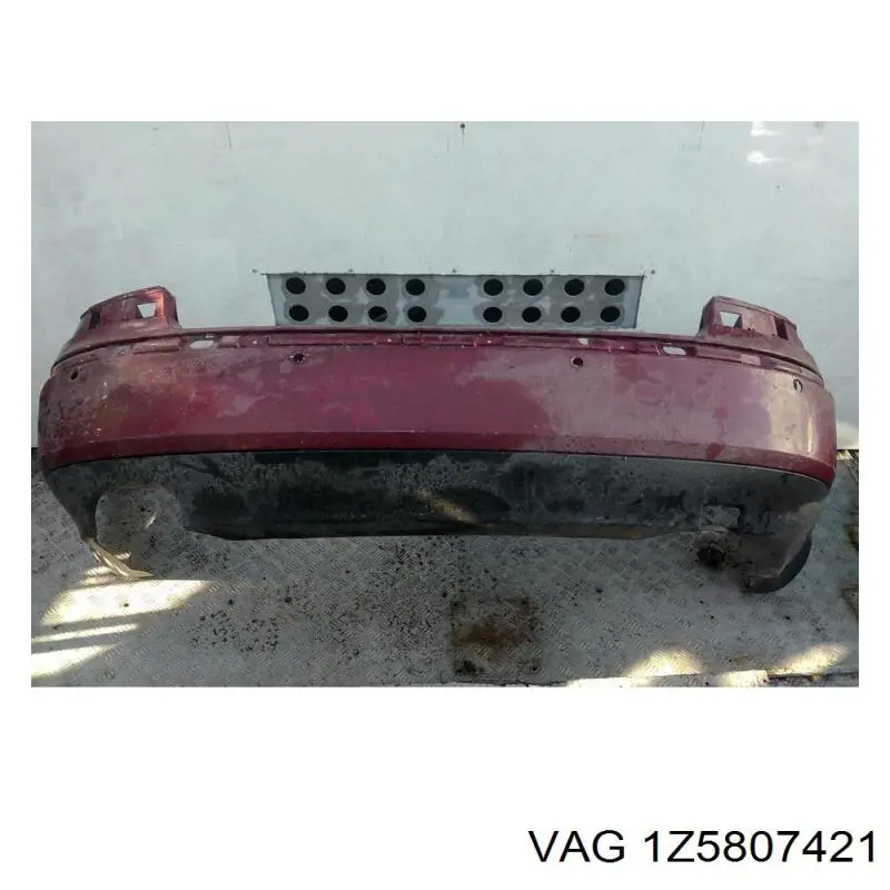 Pára-choque traseiro VAG 1Z5807421 preço, a partir de 108,23 USD