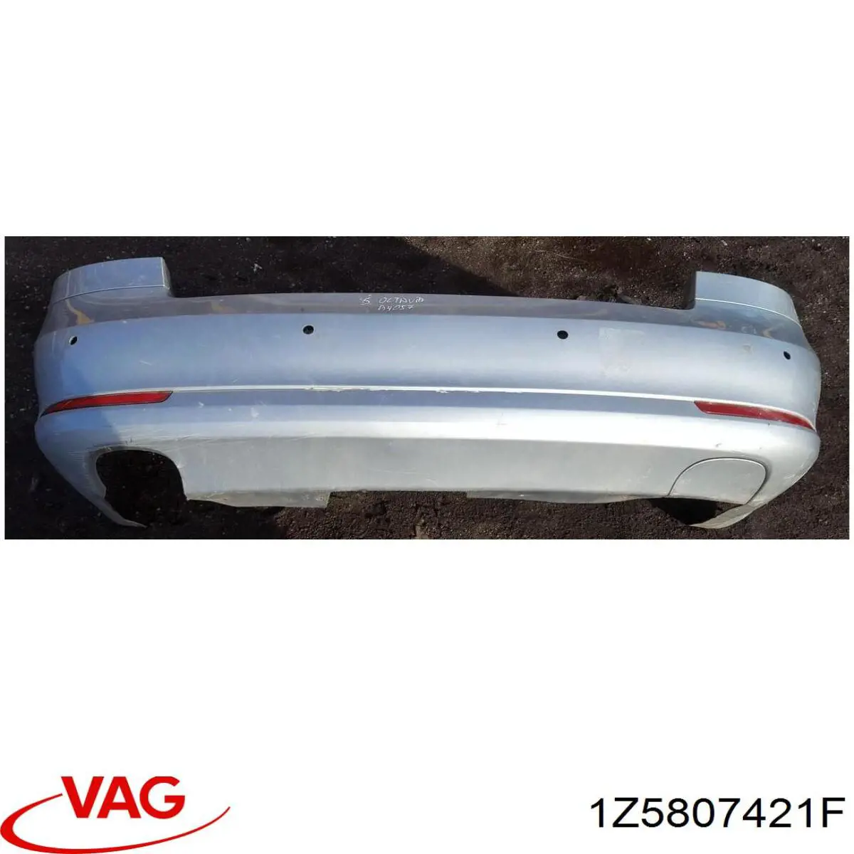 Pára-choque traseiro VAG 1Z5807421F preço, a partir de 134,00 USD