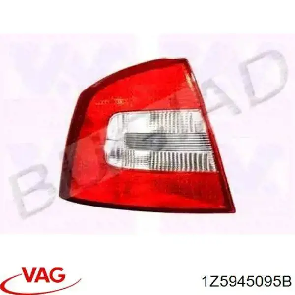 1Z5945095B VAG Lanterna traseira esquerda