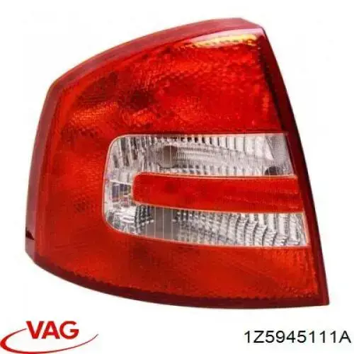 Lanterna traseira esquerda VAG 1Z5945111A preço, a partir de 88,53 USD