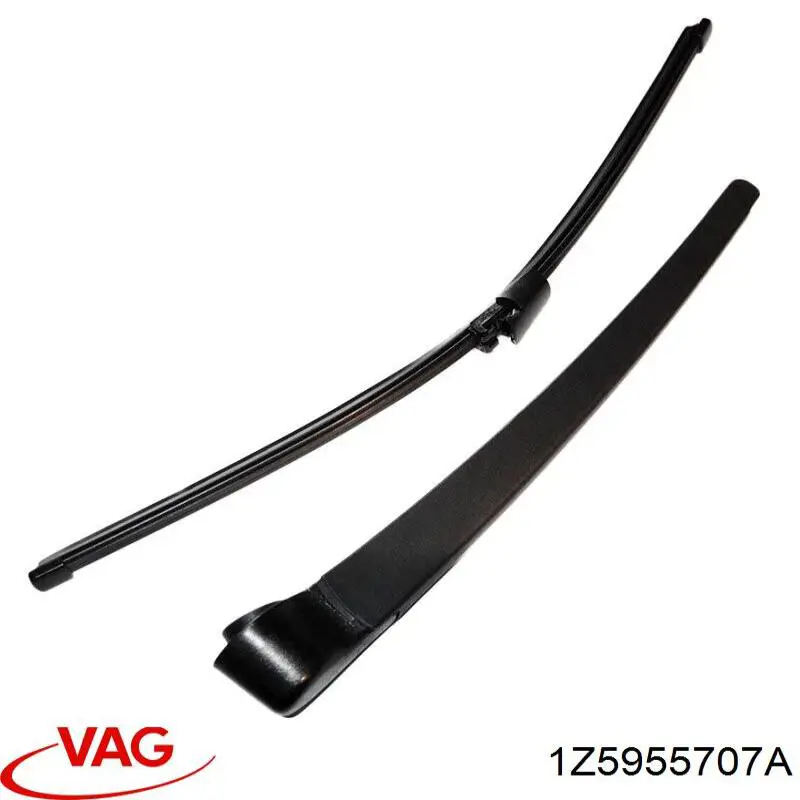 1Z5955707A VAG Braço de limpa-pára-brisas de vidro traseiro